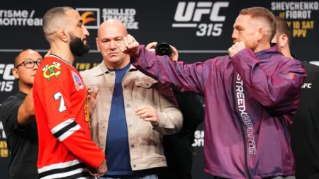 Belal Muhammad and Jack Della Maddalena trade sledges ahead of heated title fight