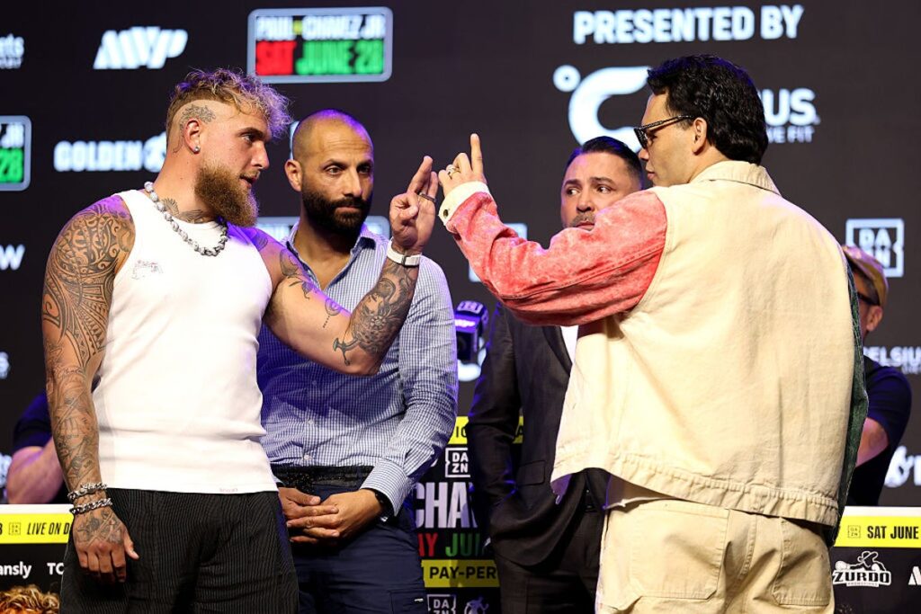 Julio Cesar Chavez Sr says there’s ‘no way’ his son gets ‘embarrassed’ by Jake Paul