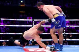 Johnny Fisher suffers nightmare knockout by Dave Allen as score is settled in rematch