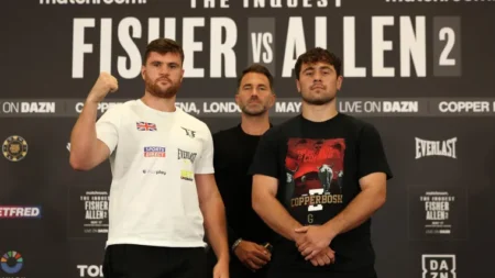 Heavyweight prospect Johnny Fisher promises a “toe-to-toe tear-up” in Dave Allen rematch