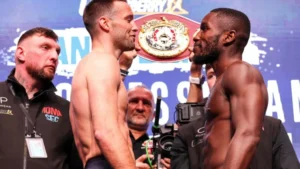 Josh Taylor vs Ekow Essuman weights, running order, ringwalk times