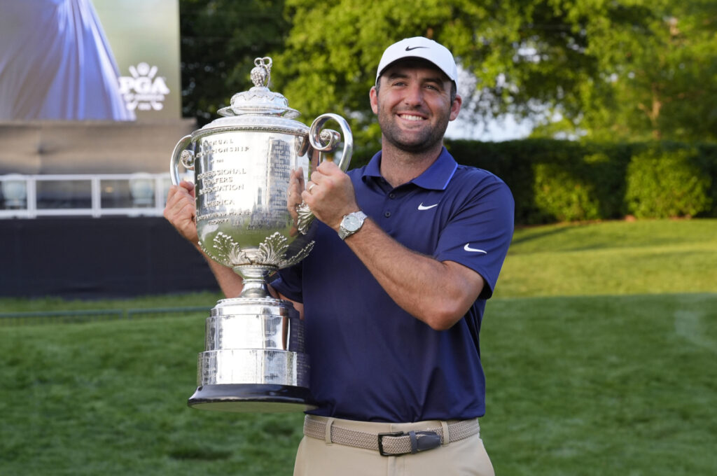Scottie Scheffler strengthens grip on No. 1 after PGA Championship victory