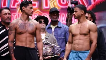 Times Square fight weather updates: Will rain in NYC forecast cancel Ryan Garcia’s boxing card?