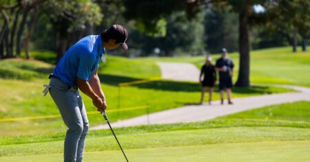 BYU tied for eighth place after first round of NCAA Golf finals – Deseret News