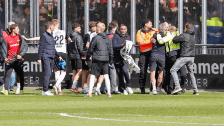 Two Go Ahead supporters face banning orders after nasty scenes against AZ Alkmaar