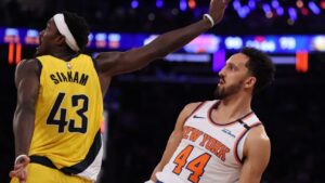 Landry Shamet's message to Knicks fans after Game 5 win over Pacers: 'We got more to do'