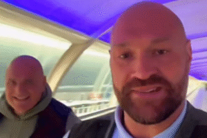 ‘Incoming’: Tyson Fury in ‘business meeting’ as return rumours gather pace