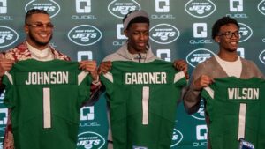 Jets exercise fifth-year options for Sauce Gardner, Garrett Wilson, Jermaine Johnson