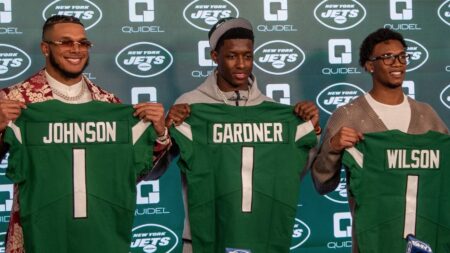 Jets exercise fifth-year options for Sauce Gardner, Garrett Wilson, Jermaine Johnson