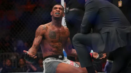 UFC fighter with extensive rap sheet hid from police in a dog crate