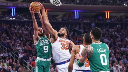 Knicks unable to stop Celtics' three-point barrage in, 115-93, Game 3 loss