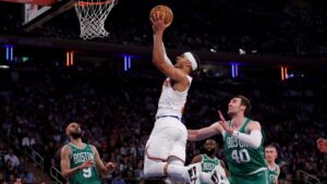Josh Hart records first Knicks playoff triple-double in more than 50 years to help eliminate Celtics in Game 6