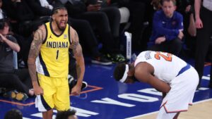 SEE IT: NYC back pages react to Knicks' Game 1 collapse, OT loss to Pacers in Eastern Conference Finals