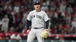 Mark Leiter Jr. comes through for beleaguered Yankees bullpen by closing out Angels