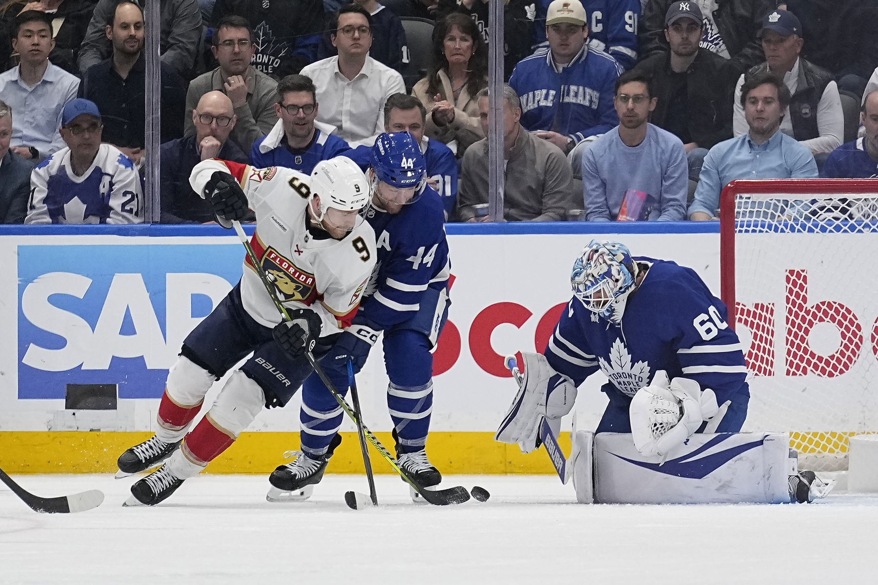 Sam Bennett's Hit On Leafs' Stolarz Is Part Of How The Panthers Play To Win