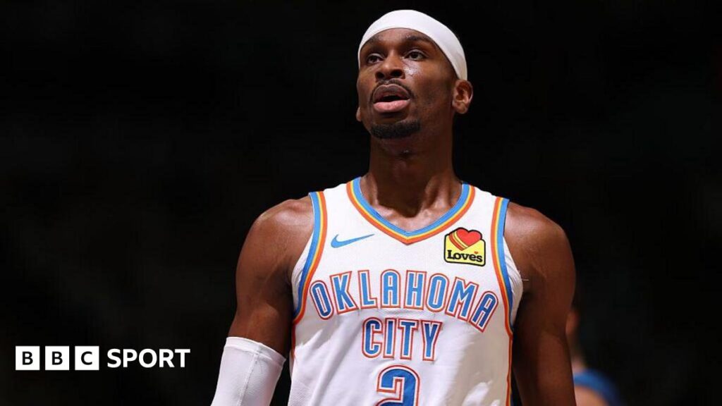 NBA play-offs: Shai Gilgeous-Alexander puts Oklahoma City Thunder on brink of Finals