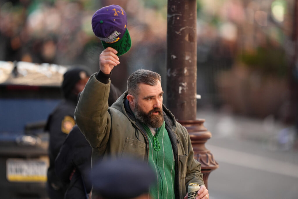 Jason Kelce Got Clear Swing Advice From PGA
