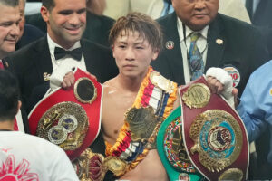 Japan sensation Naoya Inoue makes rare visit to US to defend undisputed junior featherweight title