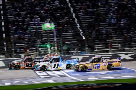Corey Heim pushes back on “crazy statement” from Ben Rhodes after Truck race