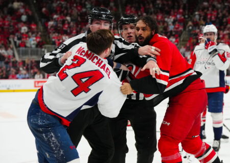 Washington Capitals To Renew Bad Blood With Carolina Hurricanes In Round 2