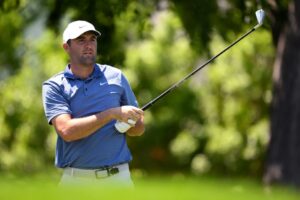 Scheffler ties 72-hole PGA record in CJ Cup Byron Nelson romp