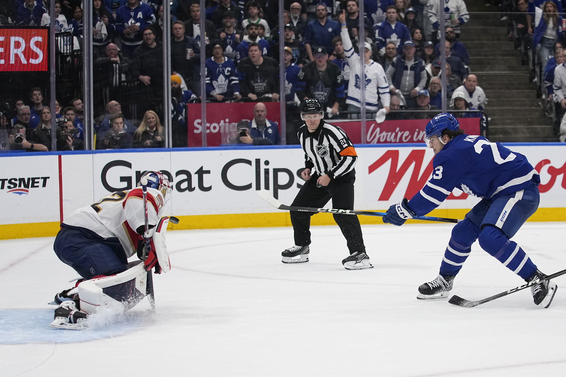 ‘He's a Pit Bull With Some Nice Hands’: How Matthew Knies Continues To Evolve Into Playoff Difference-Maker For Maple Leafs