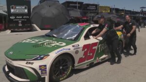 NASCAR drivers preparing for AdventHealth 400 at Kansas Speedway