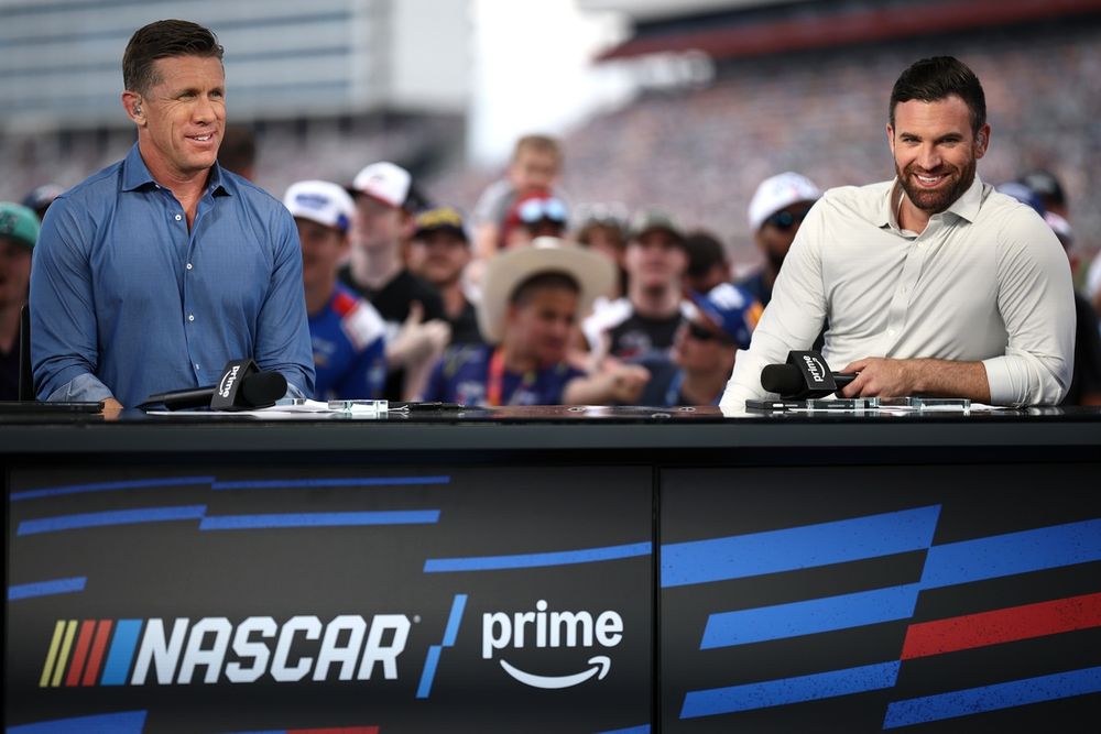 Carl Edwards and Corey LaJoie