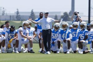 Jim Harbaugh taking a new approach to evaluating Chargers’ rookie talent