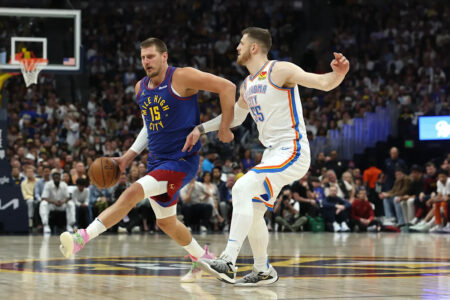 NBA playoffs: Nikola Jokić shows up to Game 3 dressed as the actual Joker