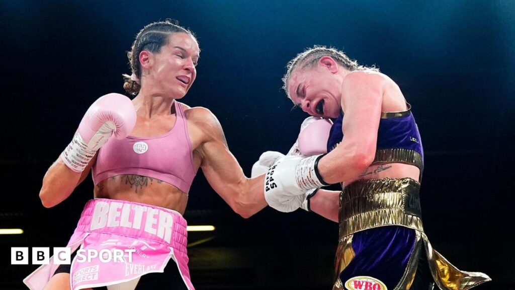 Harper vs Zimmermann: Briton calls out Caroline Dubois after dominant points win