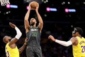 NBA playoffs: Timberwolves eliminate Lakers behind 20-20 game from Rudy Gobert