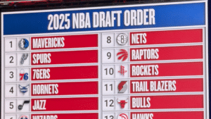 2025 NBA Draft order, Lottery results: Mavericks win No. 1 pick with long odds, will likely take Cooper Flagg