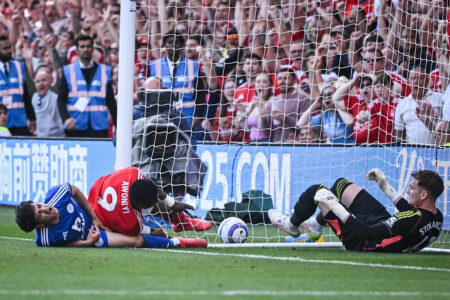 Nottingham Forest’s Taiwo Awoniyi placed in coma after slamming into post in draw with Leicester