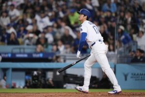 Shohei Ohtani homers twice, Dalton Rushing has strong debut as Dodgers rout Athletics