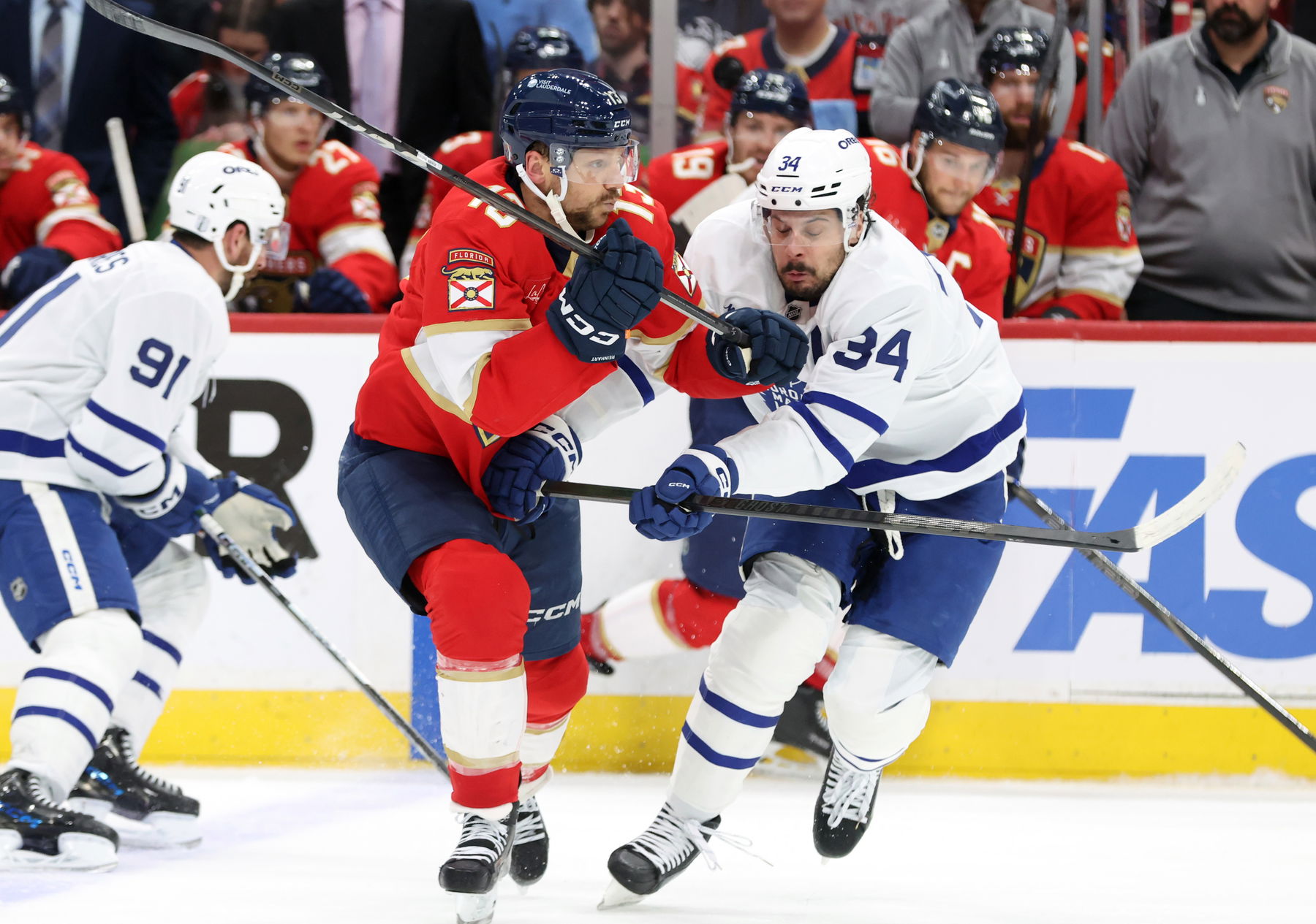 Can Someone Please Tell Maple Leafs' Auston Matthews There's A Playoff Series Going On?