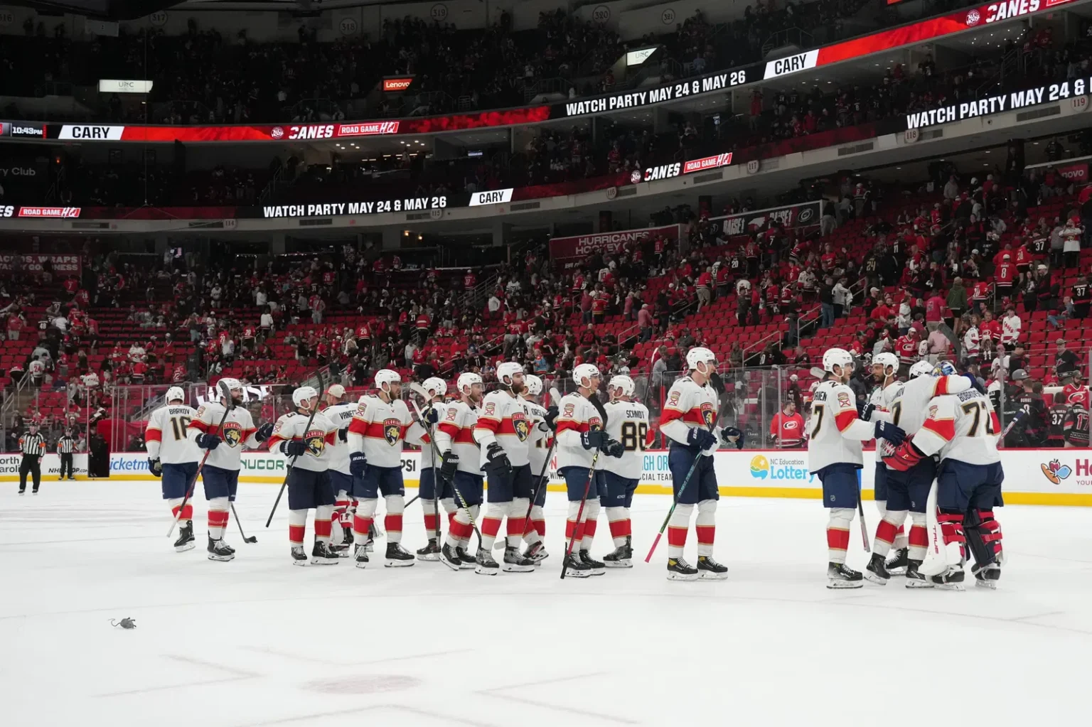 Florida Panthers playing historically good when away from home during Stanley Cup Playoffs