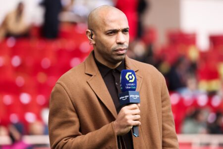 Thierry Henry Drops Four Word Reaction to PSG Eliminating Arsenal