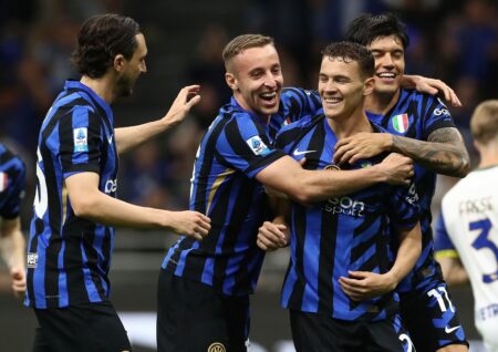 Inter Milan hail “absolute precision” Kristjan Asllani penalty vs Verona