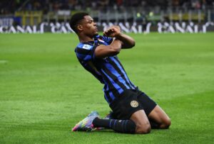 Denzel Dumfries zoned in ahead of Como vs Inter Milan: “Training mode”
