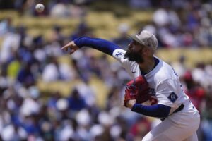 Bloodied Tony Gonsolin struggles as Angels pull off three-game sweep of Dodgers