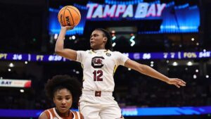 South Carolina’s Dawn Staley describes LSU’s MiLaysia Fulwiley as ‘younger, savvier’ version of herself