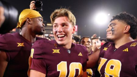 Arizona State QB Sam Leavitt makes donation to Pat Tillman Foundation in honor of ex-Sun Devil