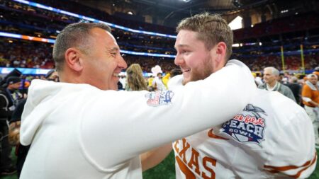Texas’ Steve Sarkisian defends Quinn Ewers’ NFL Draft decision: ‘He gave everything he could to our program’
