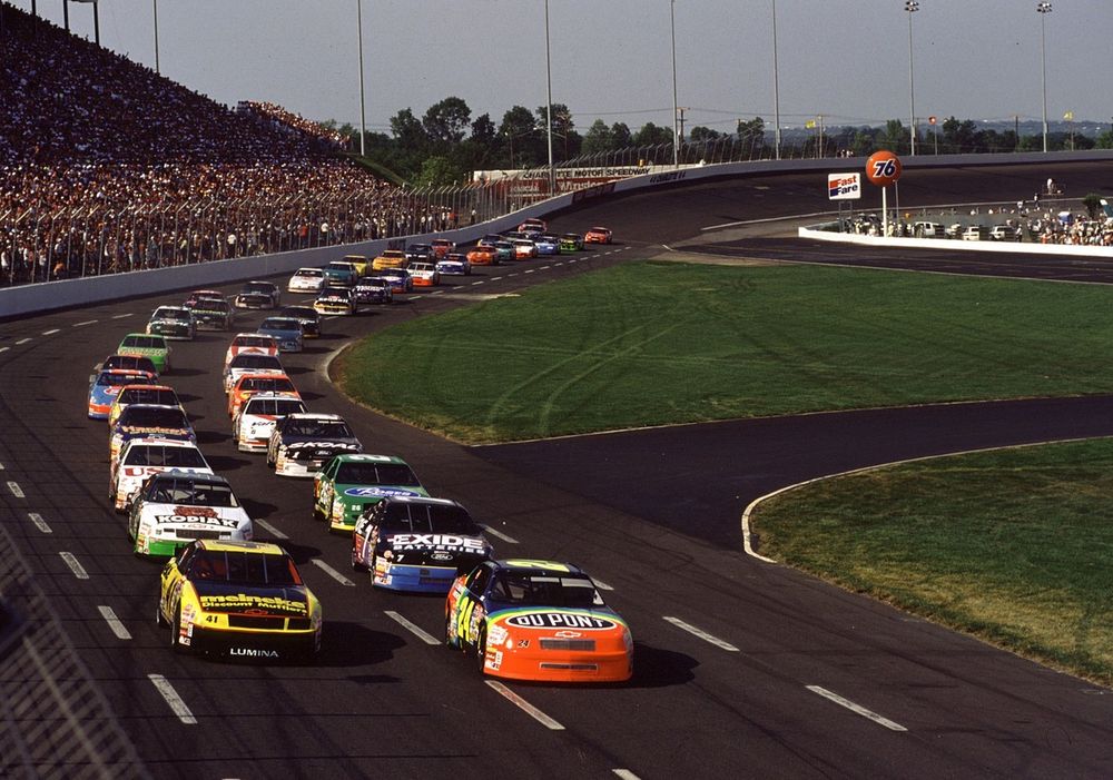 Jeff Gordon leads Coke 600