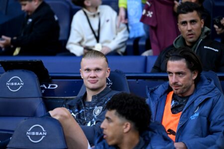 Pep Guardiola took a cautious approach with Erling Haaland’s return.