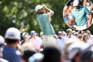 Scottie Scheffler grabs lead at PGA Championship thanks to closing tear