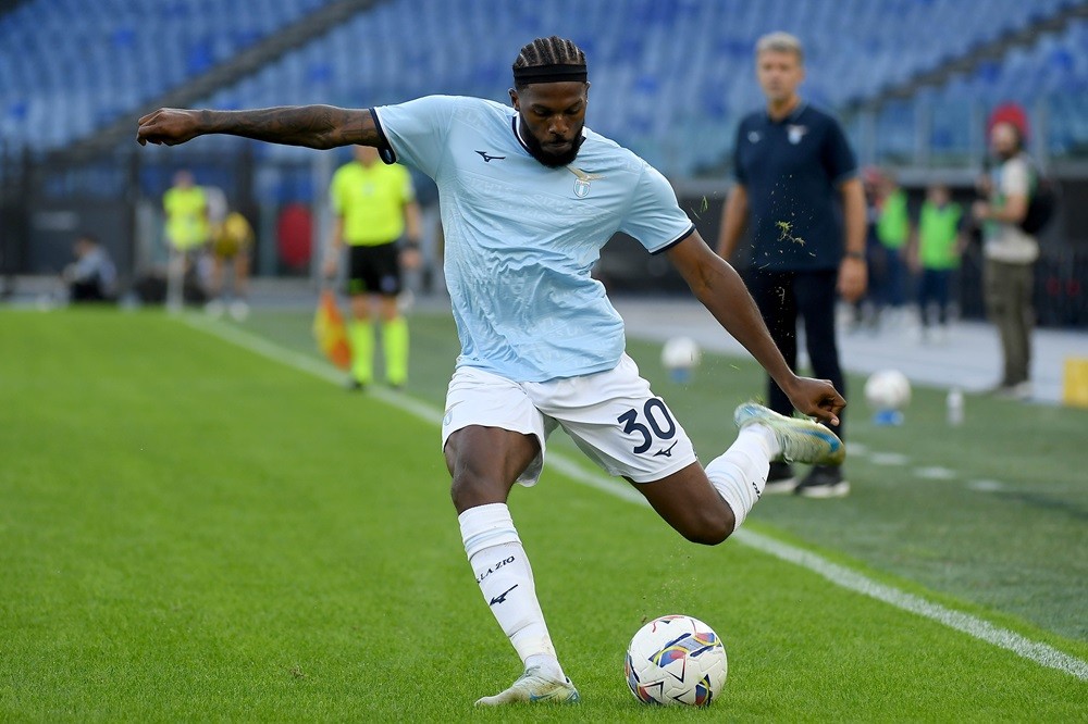 Arsenal agree cheap €5m sale with 40% sell-on clause 3 ROME, ITALY: Nuno Tavares of SS Lazio in action during the Serie A match between SS Lazio and Genoa at Stadio Olimpico on October 27, 2024. (Photo by Marco Rosi - SS Lazio/Getty Images)
