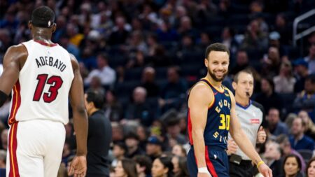 Bam Adebayo hilariously details locking down Steph Curry vs. Warriors – NBC Sports Bay Area & California