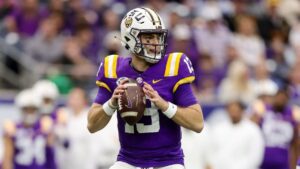 Garrett Nussmeier can follow Jayden Daniels’ path, former LSU star Brian Thomas Jr. says